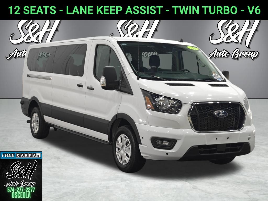 2024 Ford Transit Passenger 350 XLT Low Roof LB RWD