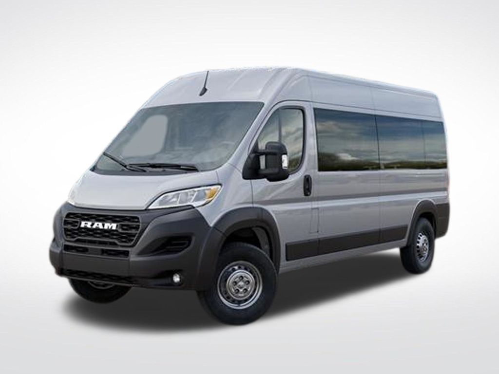 Bright Silver Clearcoat Metallic 2026 RAM ProMaster Van 9-Speed Automatic