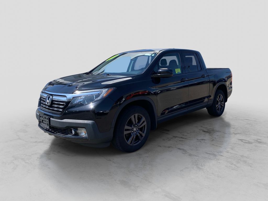 Black 2019 Honda Ridgeline Sport AWD Pickup Truck All-Wheel Drive 6-Speed Automatic