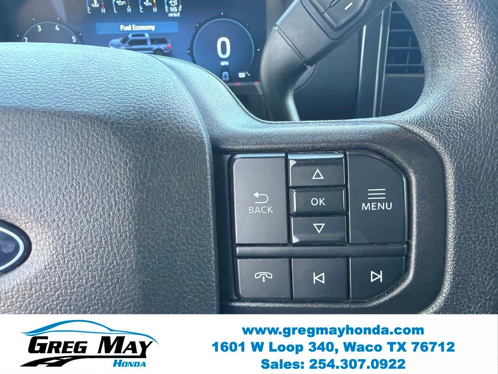 2024 Ford F-150 XL White at Greg May Honda