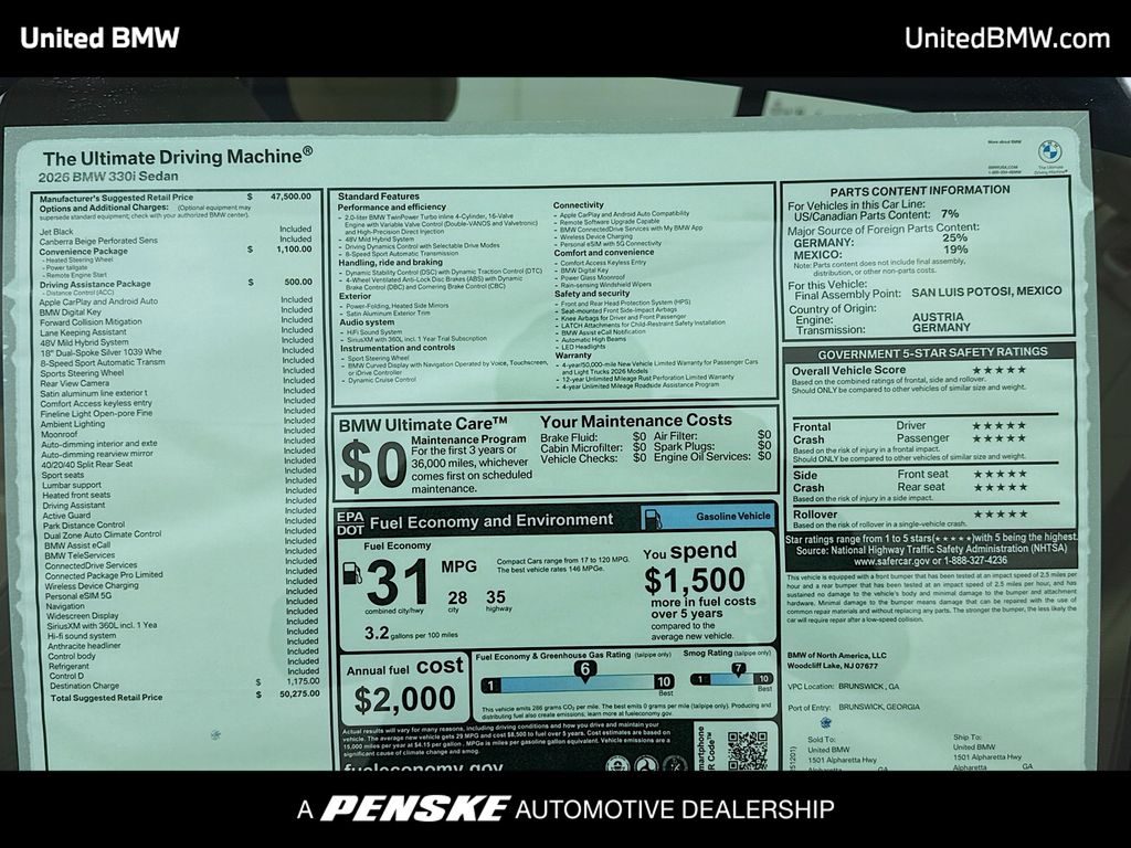 Thumbnail: 2026 BMW 3 Series - 15