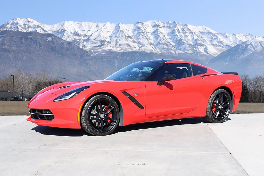 Torch Red 2015 Chevrolet Corvette Stingray Z51 2LT Coupe RWD Coupe Rear-Wheel Drive 8-Speed Automatic