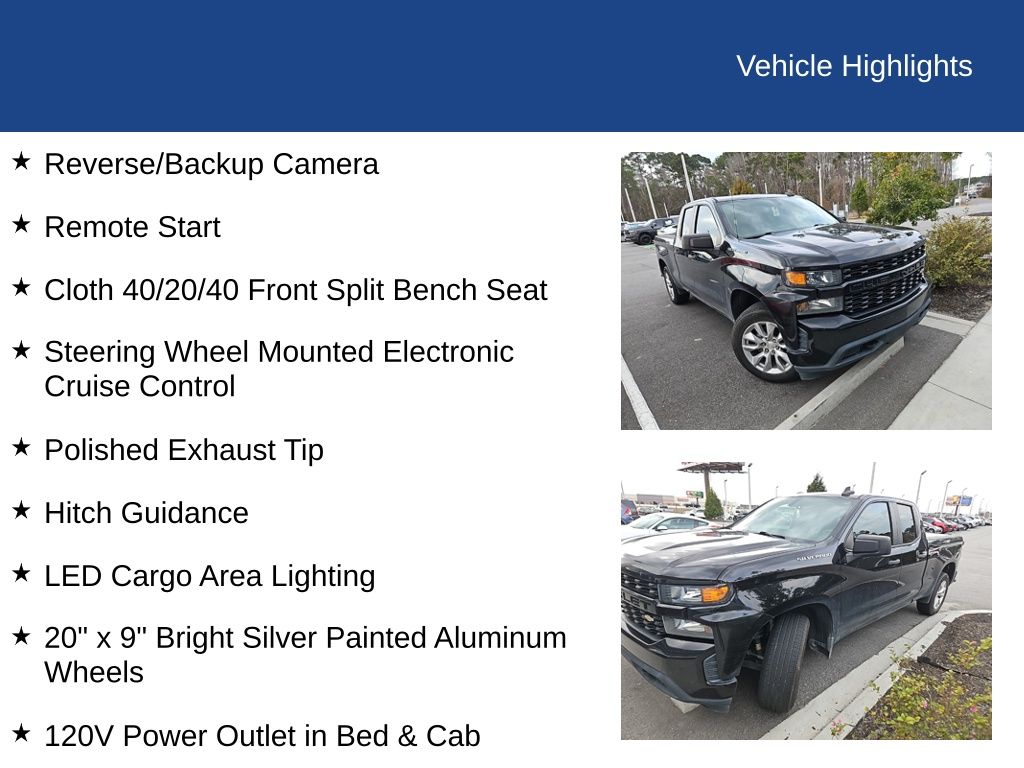 2020 Chevrolet Silverado 1500 Custom
