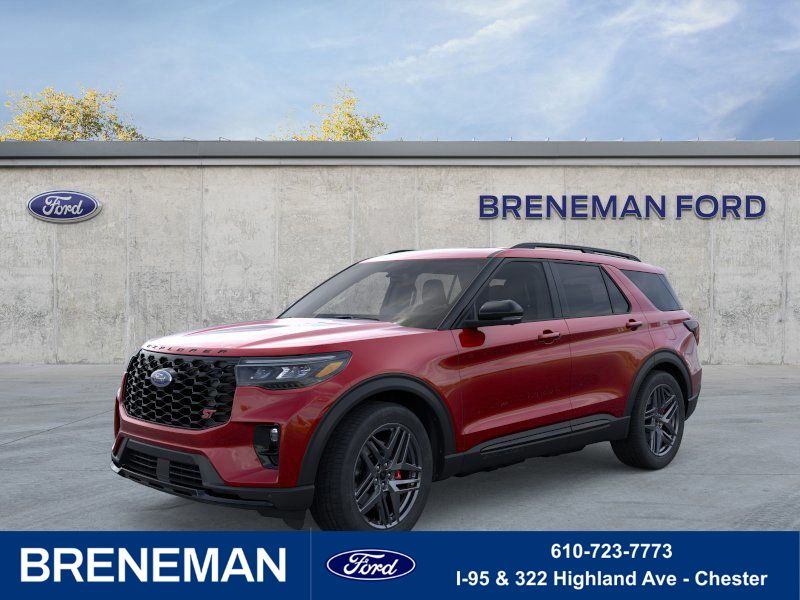 Rapid Red Metallic Tinted Clearcoat 2026 Ford Explorer ST AWD SUV / Crossover All-Wheel Drive Automatic