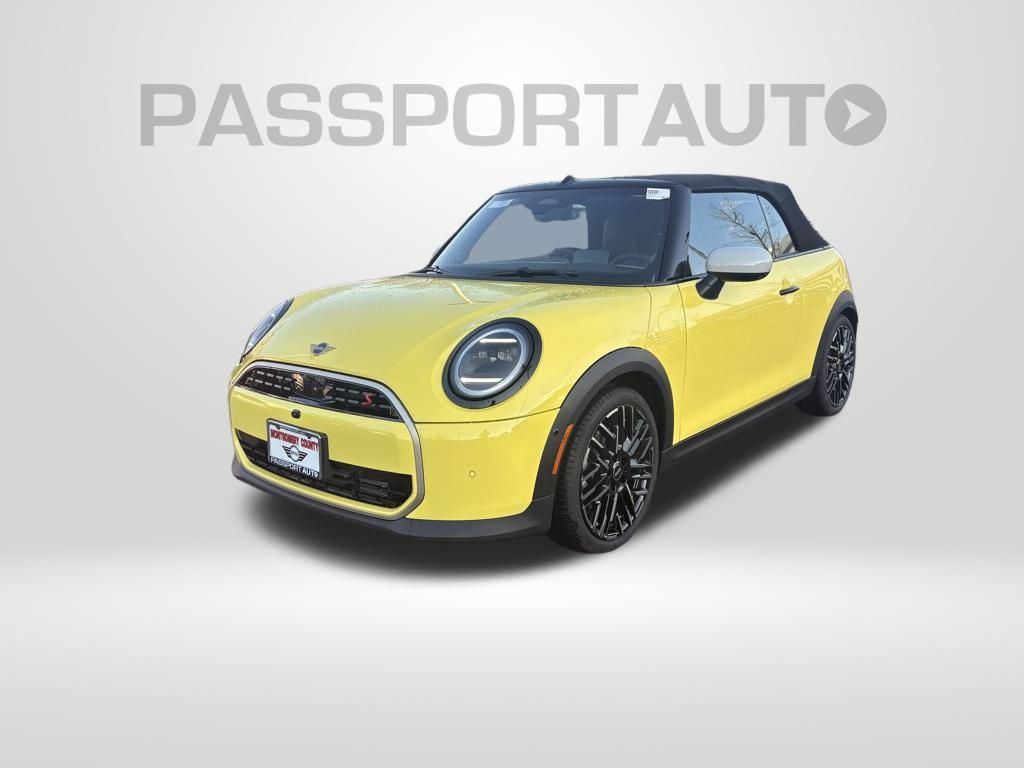 Sunny Side Yellow 2025 MINI Cooper S Convertible FWD Convertible Front-Wheel Drive Automatic