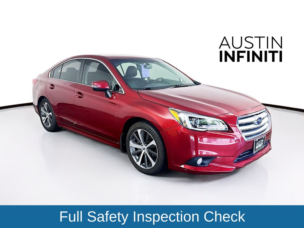 Venetian Red Pearl 2015 Subaru Legacy 2.5i Limited AWD Sedan All-Wheel Drive Continuously Variable Transmission