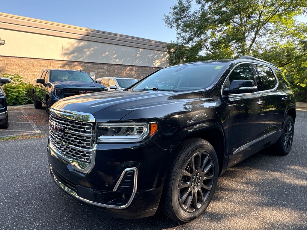 Black 2023 GMC Acadia SUV / Crossover Four-Wheel Drive 9-Speed Automatic
