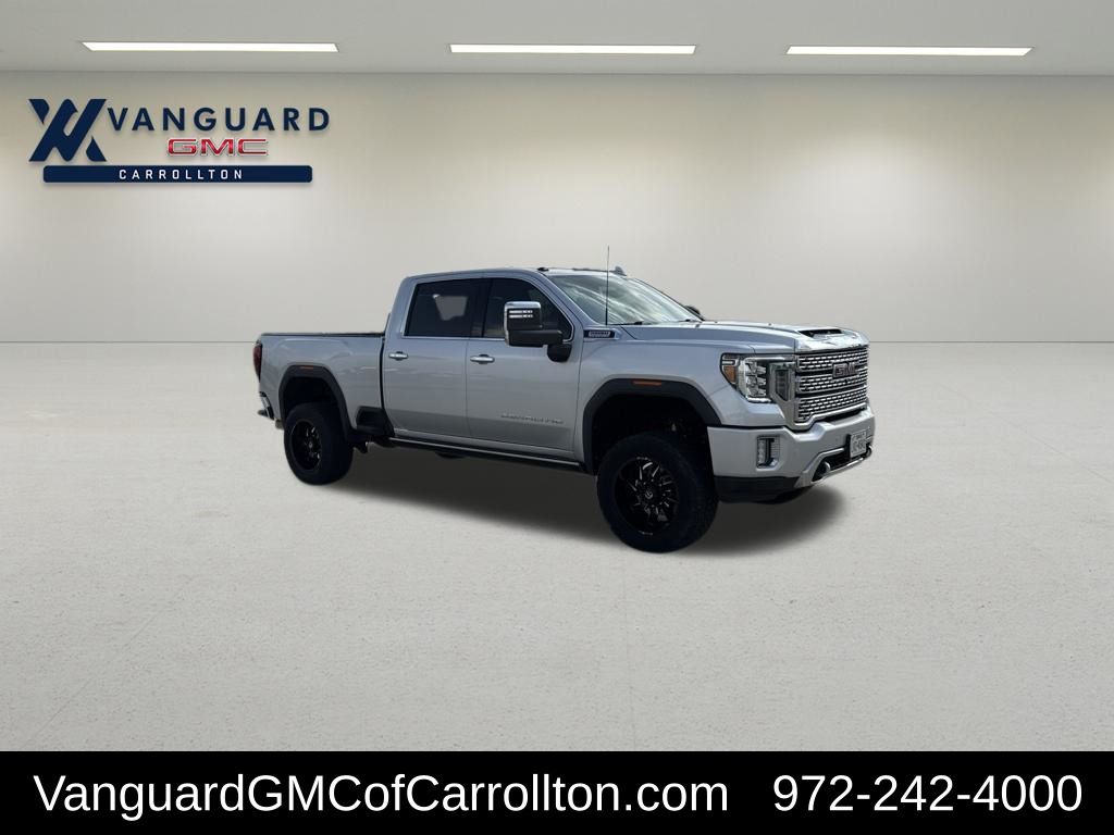 Quicksilver Metallic 2021 GMC Sierra 2500HD Pickup Truck Four-Wheel Drive Automatic