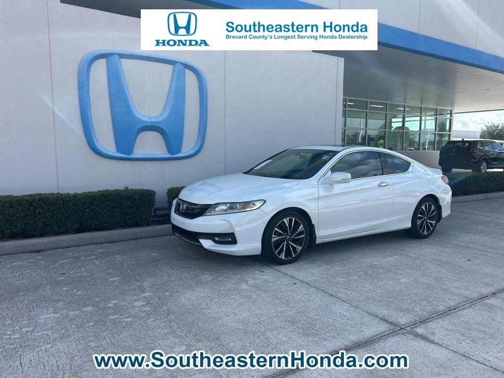 White Orchid Pearl 2016 Honda Accord Coupe EX Coupe Front-Wheel Drive Continuously Variable Transmission