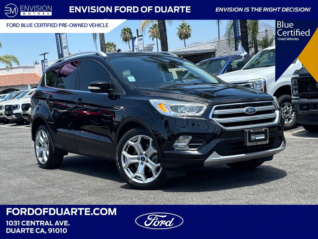 Shadow Black 2017 Ford Escape SUV / Crossover Front-Wheel Drive 6-Speed Automatic