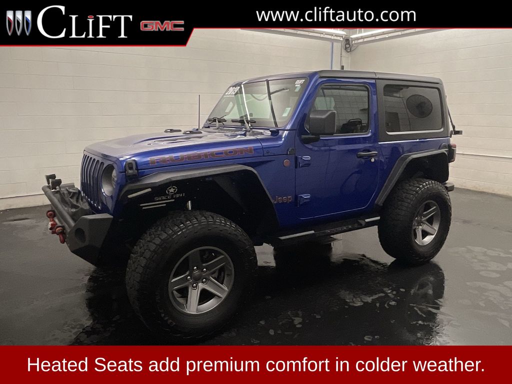 Ocean Blue Metallic Clearcoat 2019 Jeep Wrangler SUV / Crossover Four-Wheel Drive 8-Speed Automatic