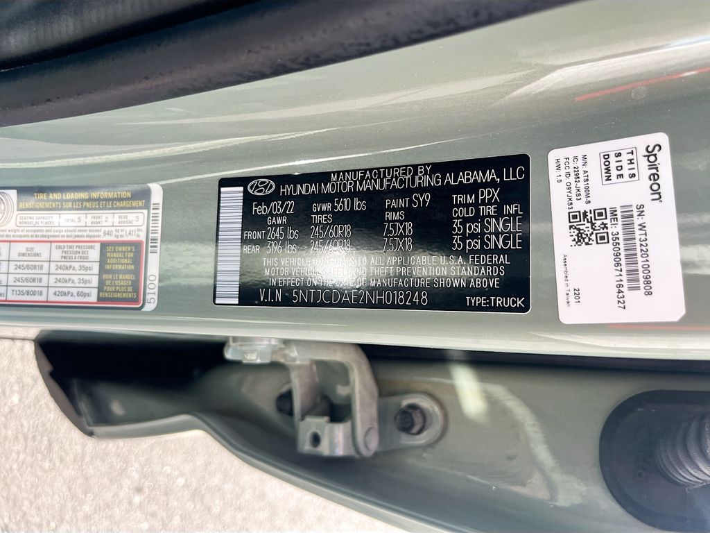 Used 2022 Green Hyundai SEL image 32