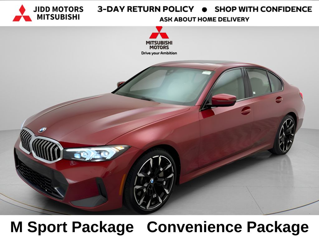 Red Metallic 2026 BMW 3 Series Sedan All-Wheel Drive 8-Speed Automatic