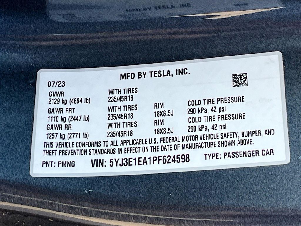 2023 Tesla Model 3 Base Gray at Big Star Buick GMC