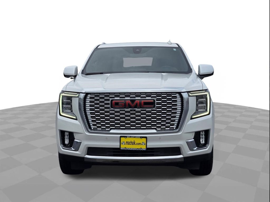 2021 GMC Yukon XL SLT White at Bayway Cadillac of The Woodlands