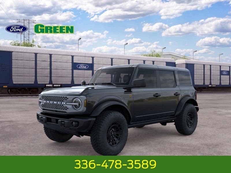 Shadow Black 2026 Ford Bronco SUV / Crossover Four-Wheel Drive Automatic