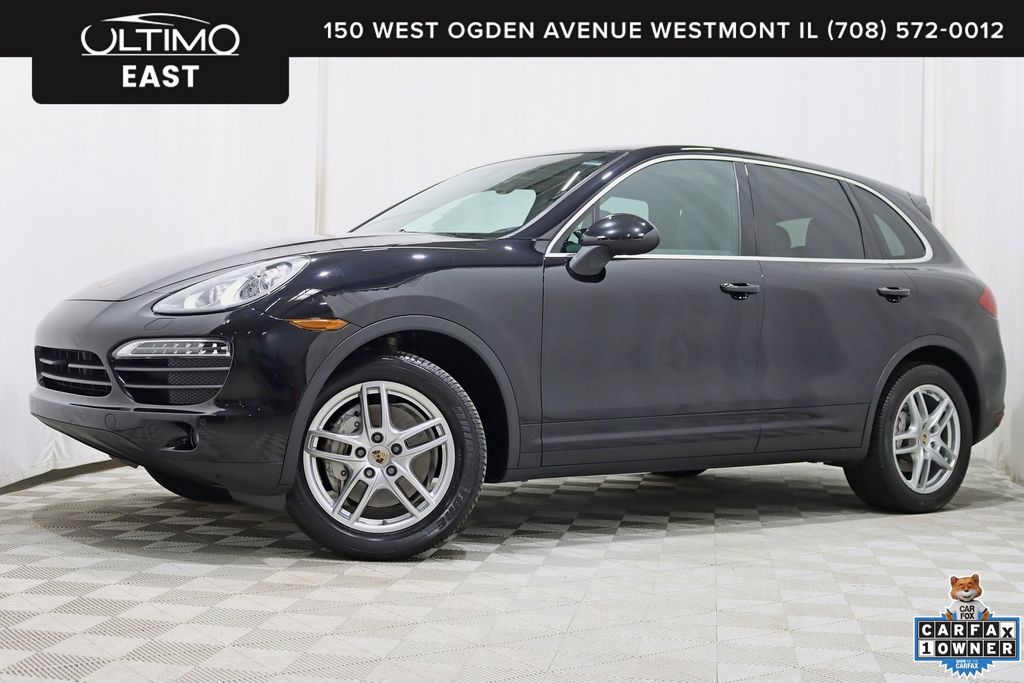 Jet Black Metallic 2012 Porsche Cayenne SUV / Crossover All-Wheel Drive 8-Speed Automatic
