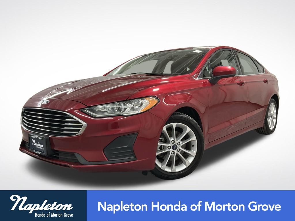 Red Metallic 2020 Ford Fusion Sedan Front-Wheel Drive 6-Speed Automatic
