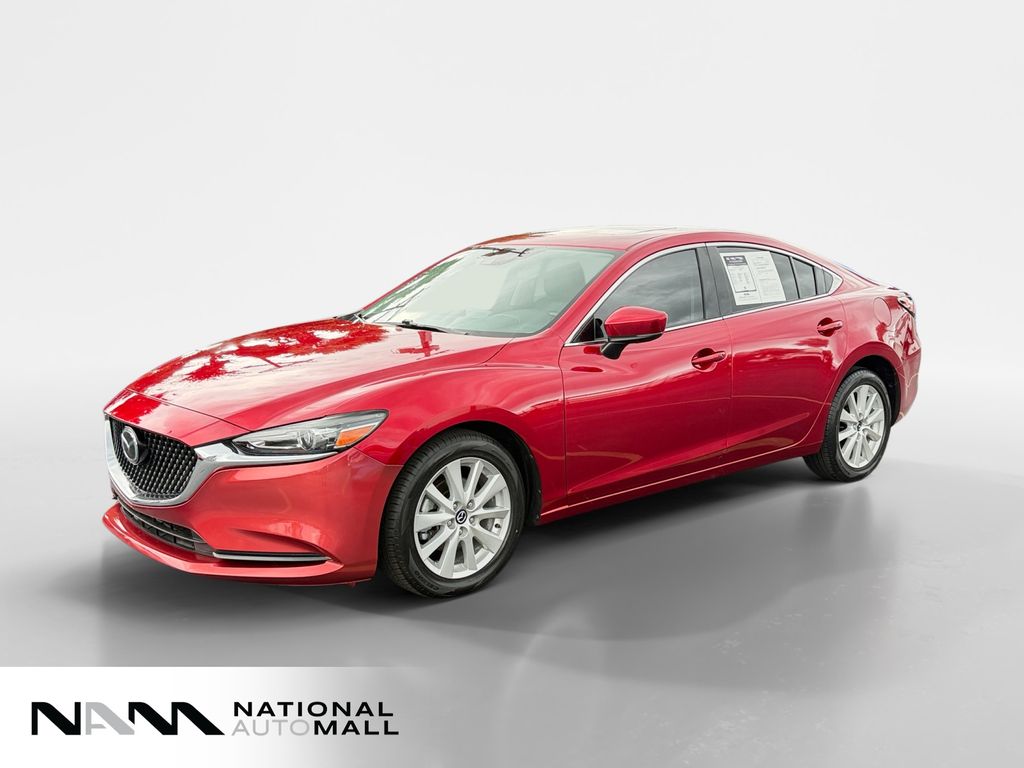 Soul Red Crystal Metallic 2019 Mazda MAZDA6 Sedan Front-Wheel Drive 6-Speed Automatic