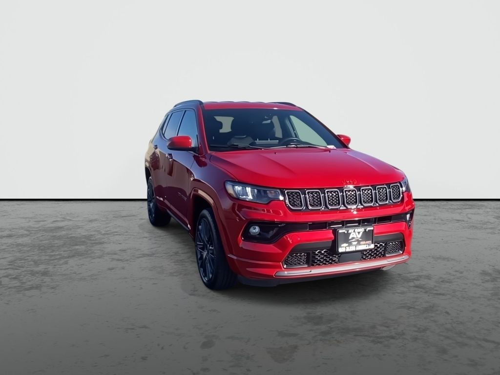 Redline Pearlcoat 2023 Jeep Compass (Red) Edition 4WD SUV / Crossover Four-Wheel Drive 8-Speed Automatic