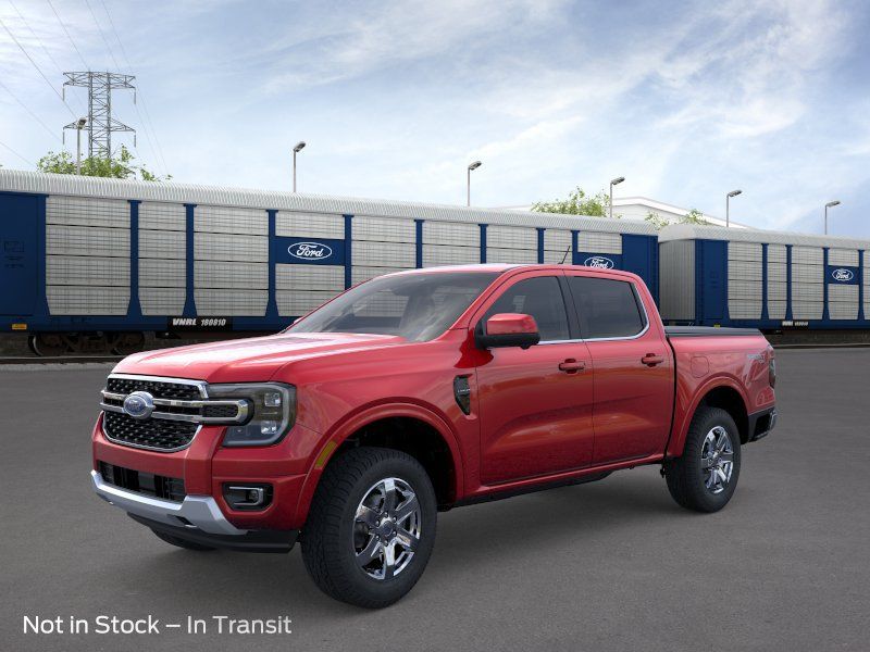 Ruby Red Metallic Tinted Clearcoat 2026 Ford Ranger Pickup Truck Four-Wheel Drive Automatic
