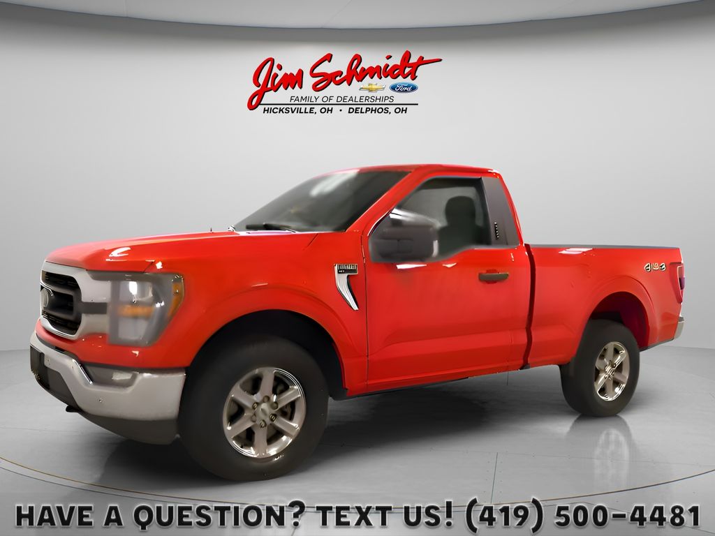 Race Red 2023 Ford F-150 Pickup Truck Four-Wheel Drive Automatic