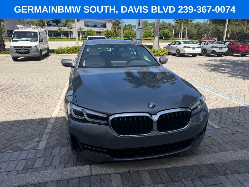 Certified Used 2023 Gray BMW 530i image 4