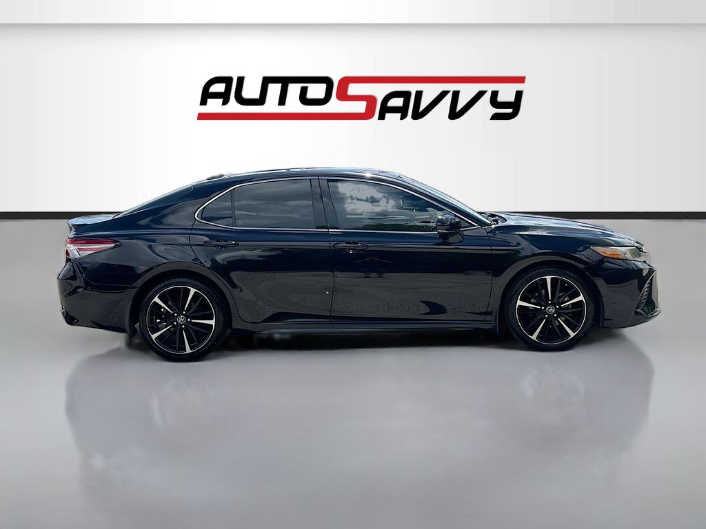 2019 Toyota Camry XSE V6 Black at DeMontrond Gulf Freeway