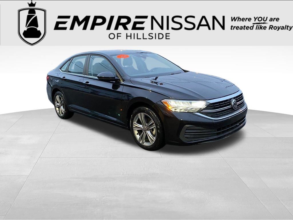 Black Pearl 2024 Volkswagen Jetta SE FWD Sedan Front-Wheel Drive 8-Speed Automatic