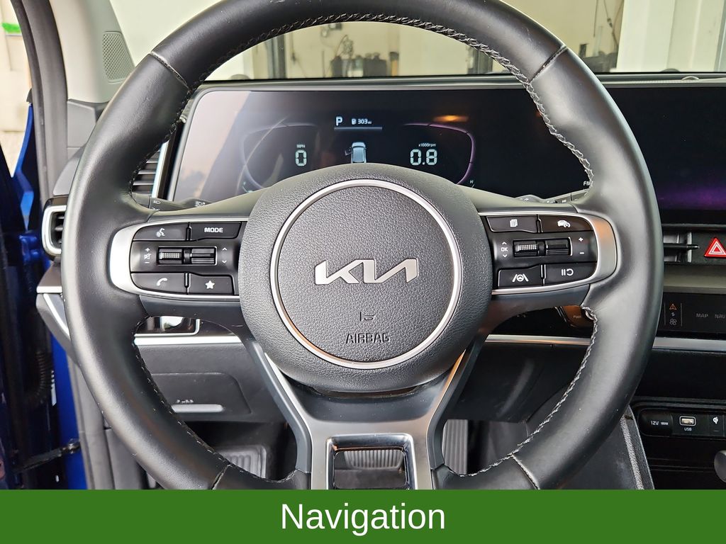 2023 Kia Sportage EX 2WD w/ Nav Blue at Stokes Mazda