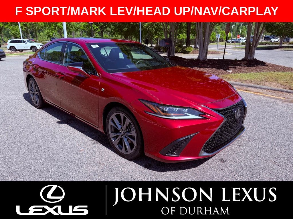 Matador Red Mica 2019 Lexus ES 350 F Sport FWD Sedan Front-Wheel Drive 8-Speed Automatic