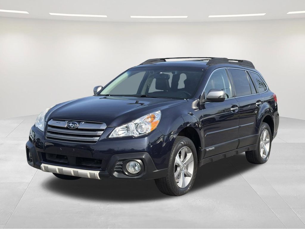 Blue (Deep Indigo Pearl) 2014 Subaru Outback 2.5i Limited Wagon All-Wheel Drive Continuously Variable Transmission