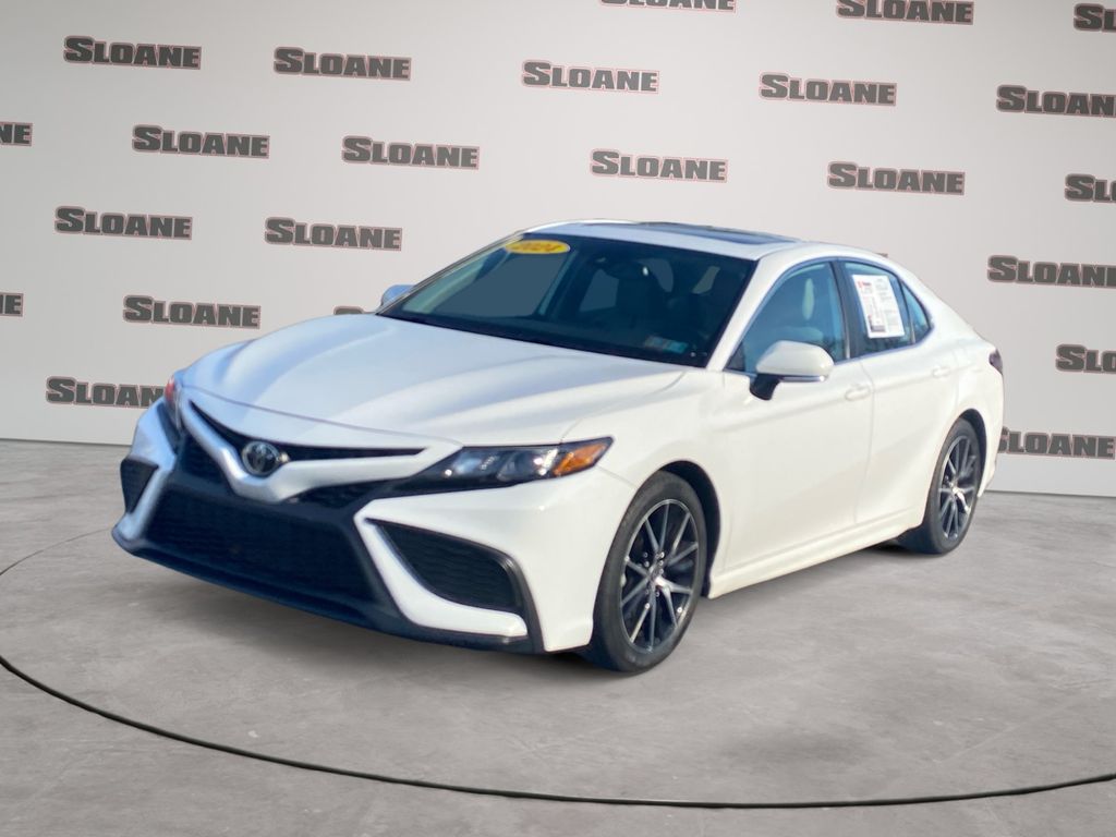 Ice Cap 2024 Toyota Camry SE FWD Sedan Front-Wheel Drive 8-Speed Automatic