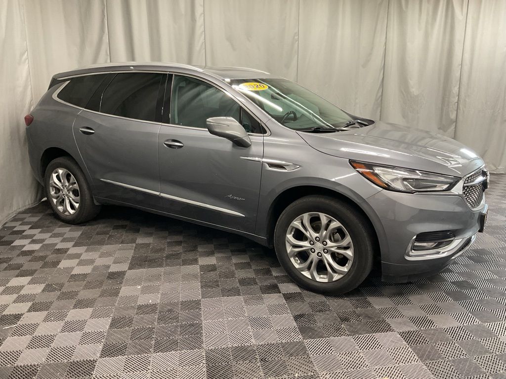 Satin Steel Gray Metallic 2020 Buick Enclave SUV / Crossover Four-Wheel Drive 9-Speed Automatic