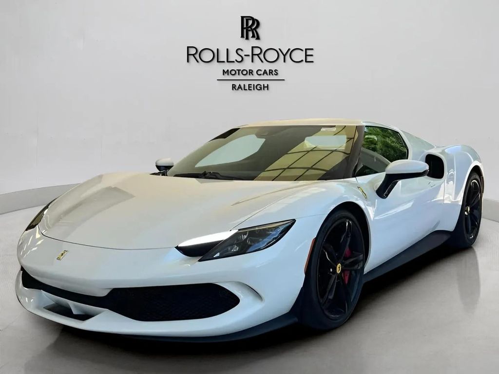 Bianco Avus 2025 Ferrari 296 GTB Coupe Rear-Wheel Drive 8-Speed Dual Clutch
