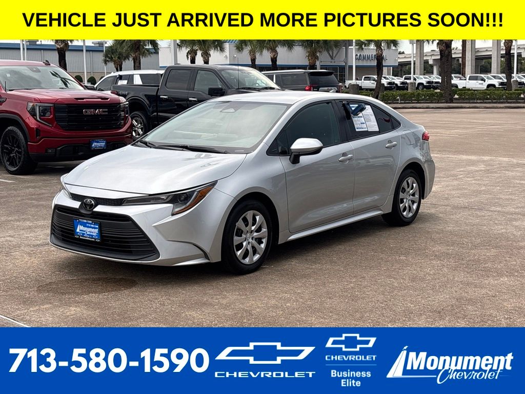 2024 Toyota Corolla LE Silver at Gullo Toyota