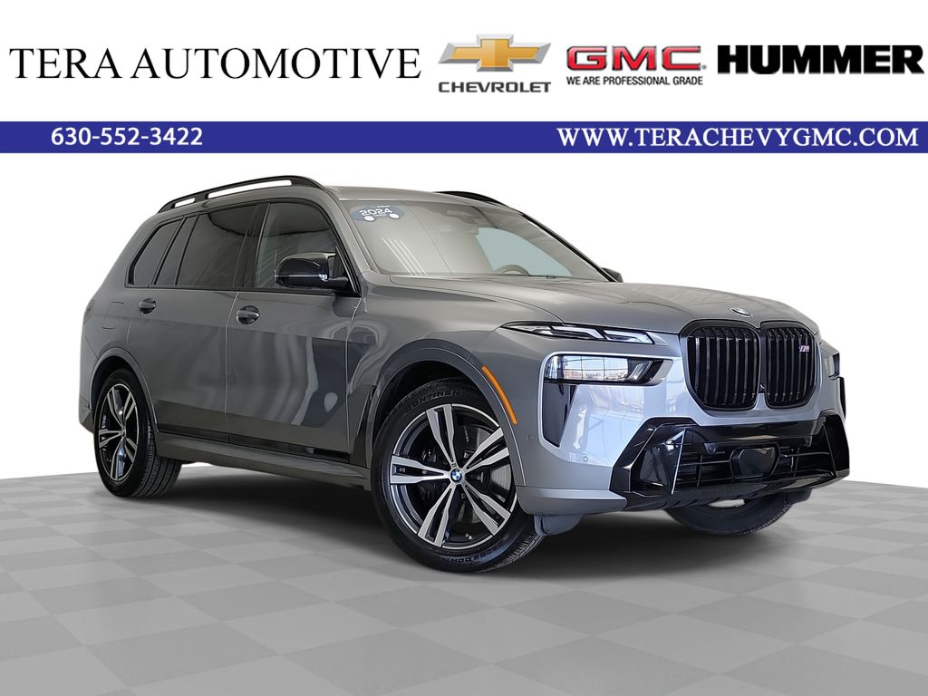 Skyscraper Gray Metallic 2024 BMW X7 M60i AWD SUV / Crossover All-Wheel Drive 8-Speed Automatic