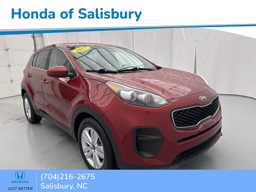 Hyper Red 2017 Kia Sportage SUV / Crossover Front-Wheel Drive 6-Speed Automatic