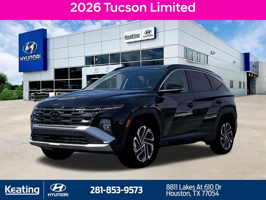 Phantom Black 2026 Hyundai Tucson SUV / Crossover Front-Wheel Drive 8-Speed Automatic