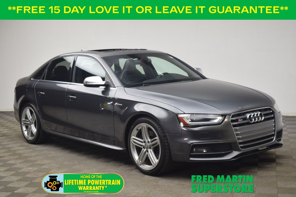 2015 Audi S4 3.0T quattro Premium Plus Sedan AWD