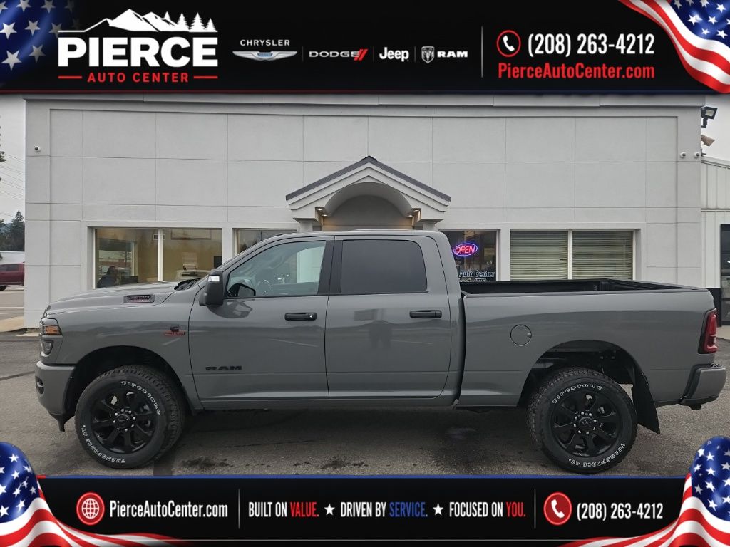 Ceramic Gray Clearcoat 2026 RAM 2500 Pickup Truck Four-Wheel Drive 8-Speed Automatic