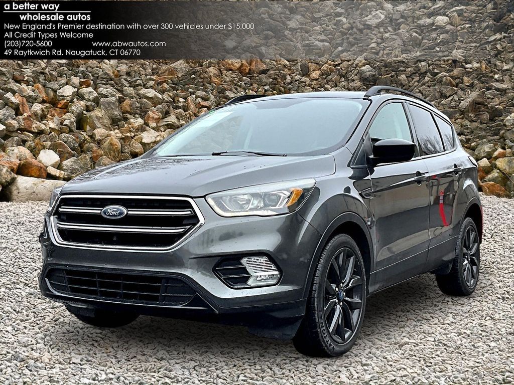 Gray (Magnetic) 2018 Ford Escape SE AWD SUV / Crossover All-Wheel Drive 6-Speed Automatic