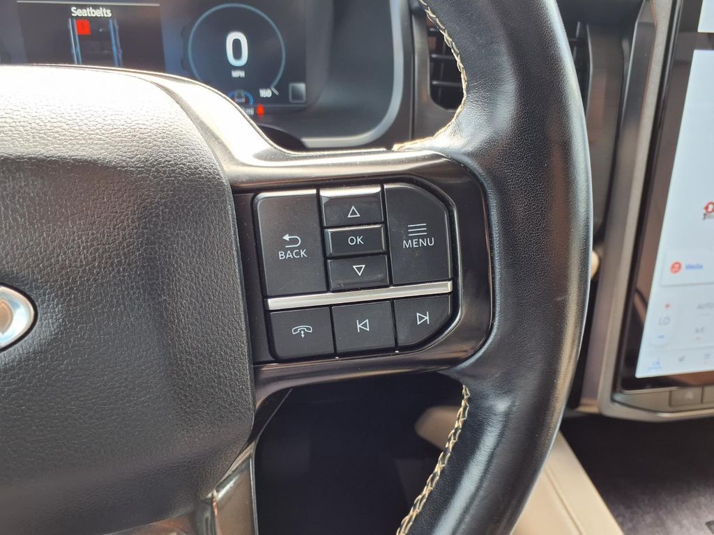 2023 Ford Expedition Platinum White at Texan Dodge Chrysler Jeep Ram