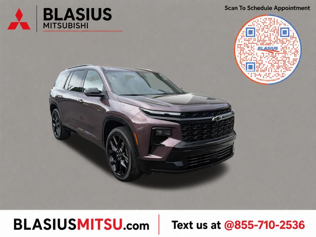Stardust Metallic 2025 Chevrolet Traverse SUV / Crossover Four-Wheel Drive 8-Speed Automatic