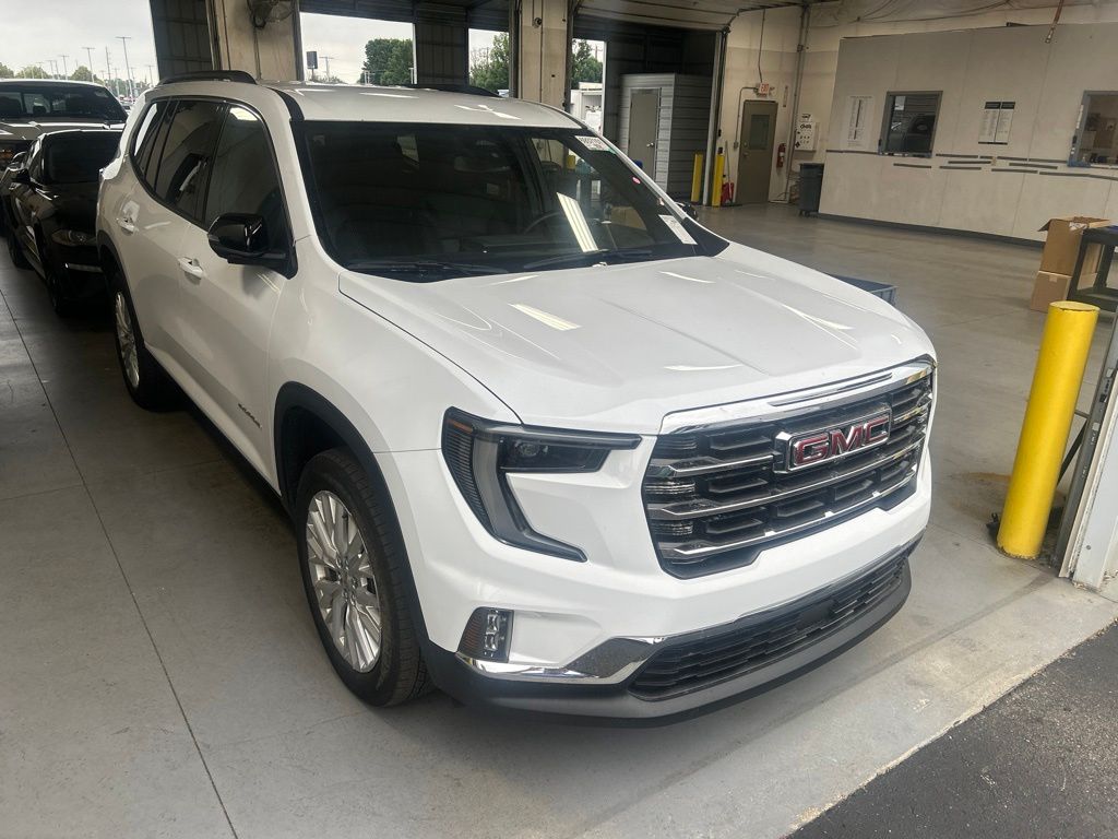 Summit White 2024 GMC Acadia Elevation AWD SUV / Crossover Four-Wheel Drive 8-Speed Automatic