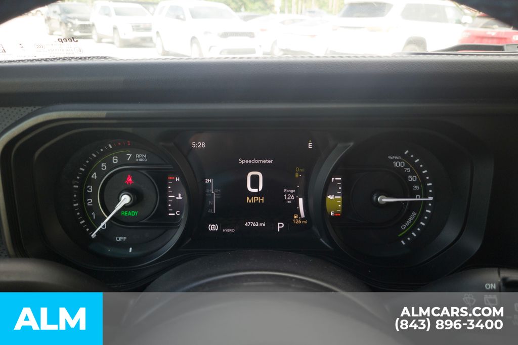 Used 2024 White Jeep Rubicon 4xe image 12
