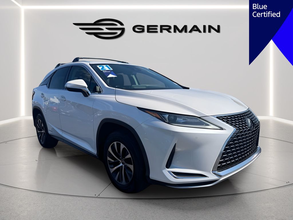 Certified Used 2021 White Lexus 450h image 2