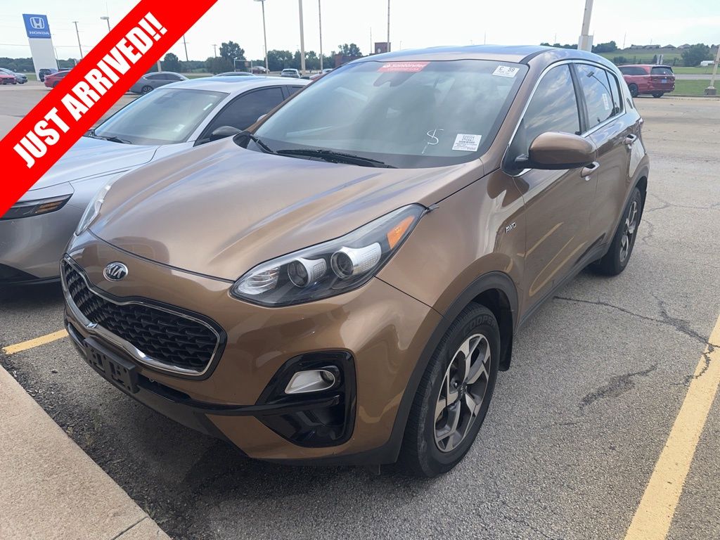 Red (Burnished Copper) 2020 Kia Sportage LX AWD SUV / Crossover All-Wheel Drive 6-Speed Automatic Overdrive