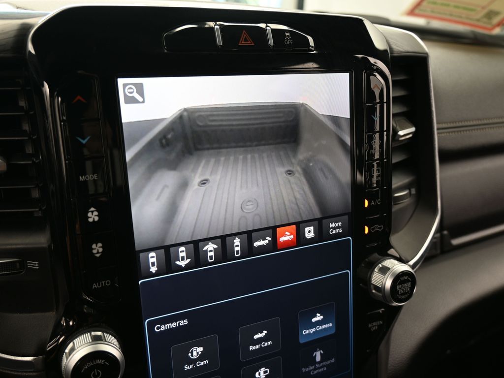 Used 2024 Diamond Black Crystal Pearlcoat Ram Laramie image 31