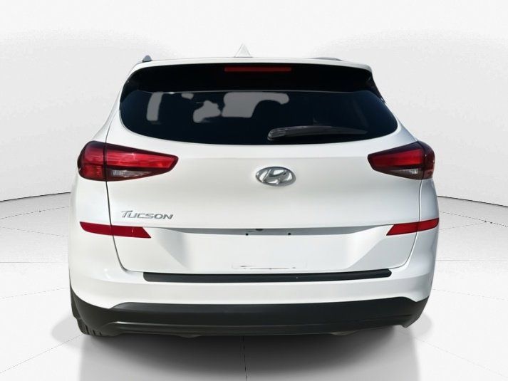 2021 White Cream Hyundai Tucson Value FWD SUV